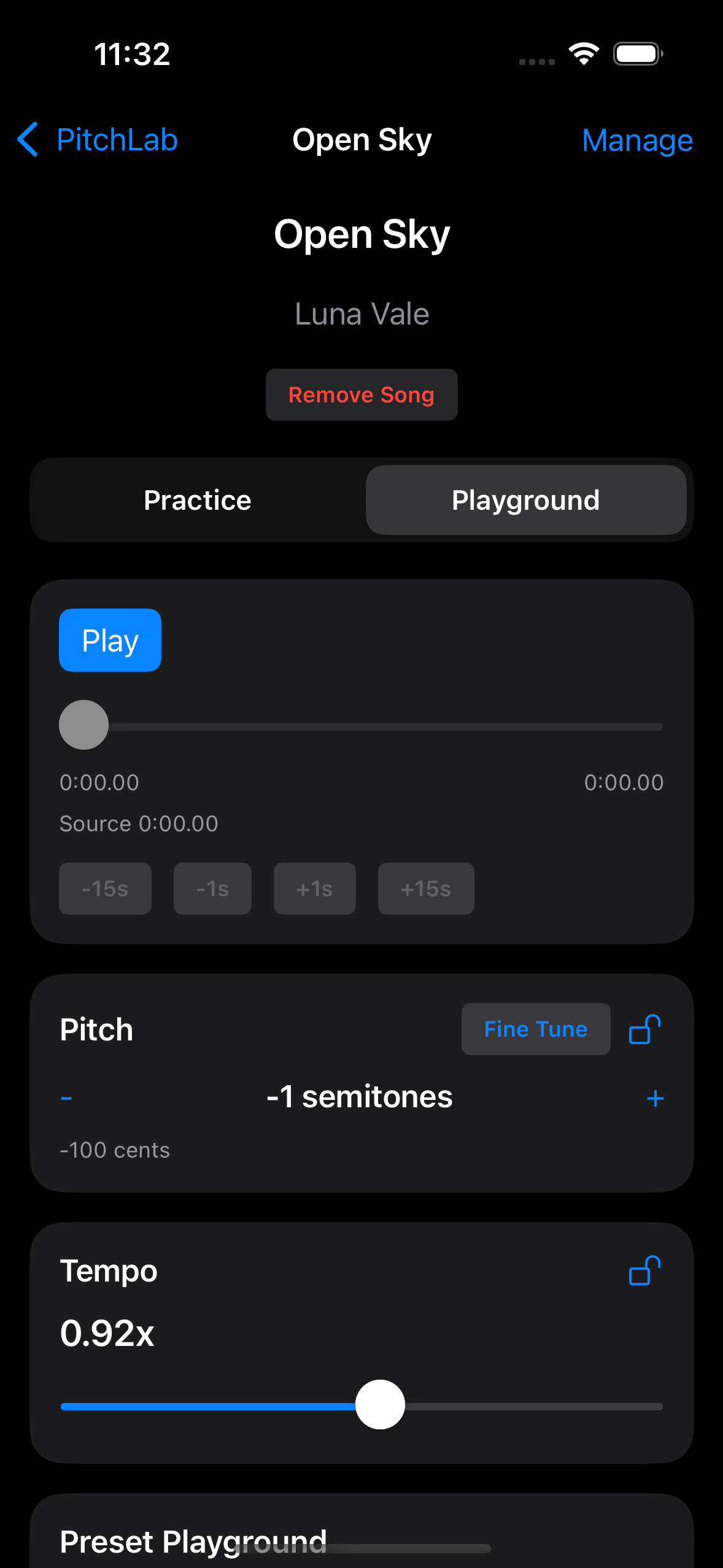 Build a practice setup